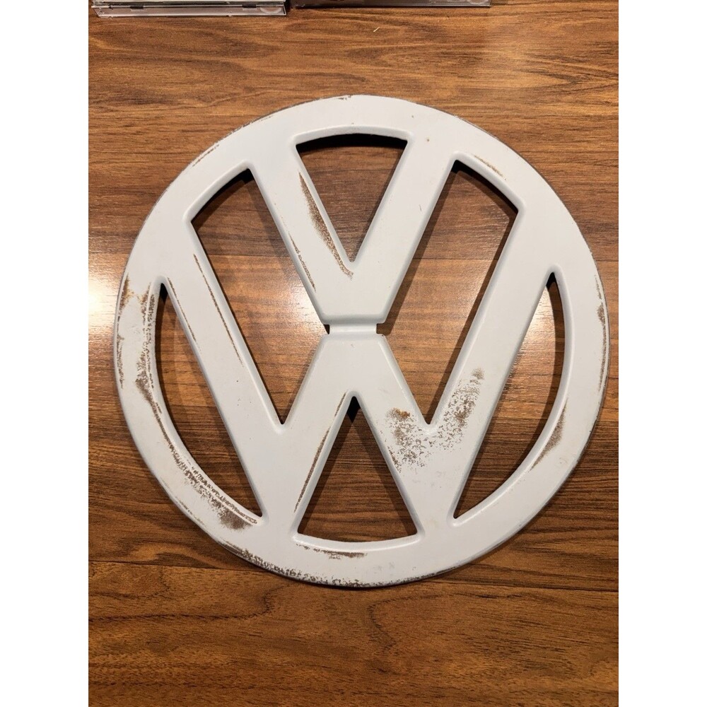 Rare Original VW 12.5" Volkswagen Nose Emblem Van Bus Badge Split Window T1 Bug